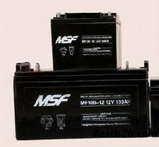 美赛弗MSF蓄电池MF40-12 免维护12V40AH 机房ups应急备用电源