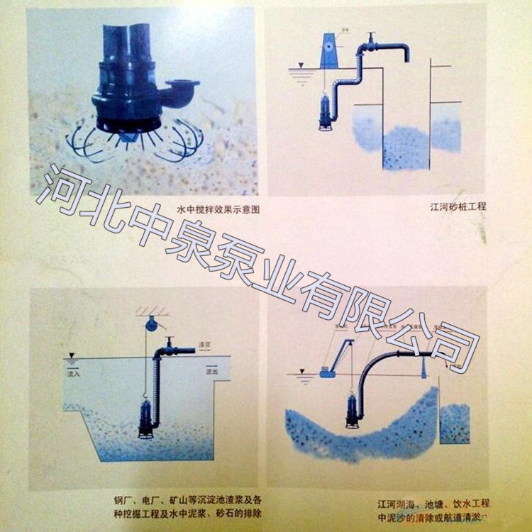 江汉立式吸砂泵NSQ100-38抽砂效果