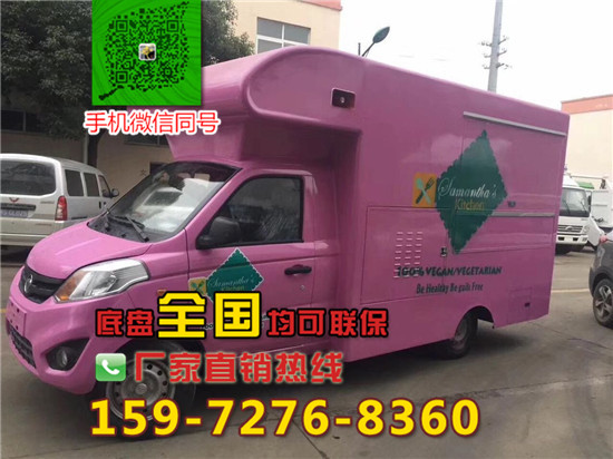 冰淇淋流動(dòng)售貨車(chē)帶果汁機(jī)戶(hù)外售貨車(chē)廠(chǎng)家