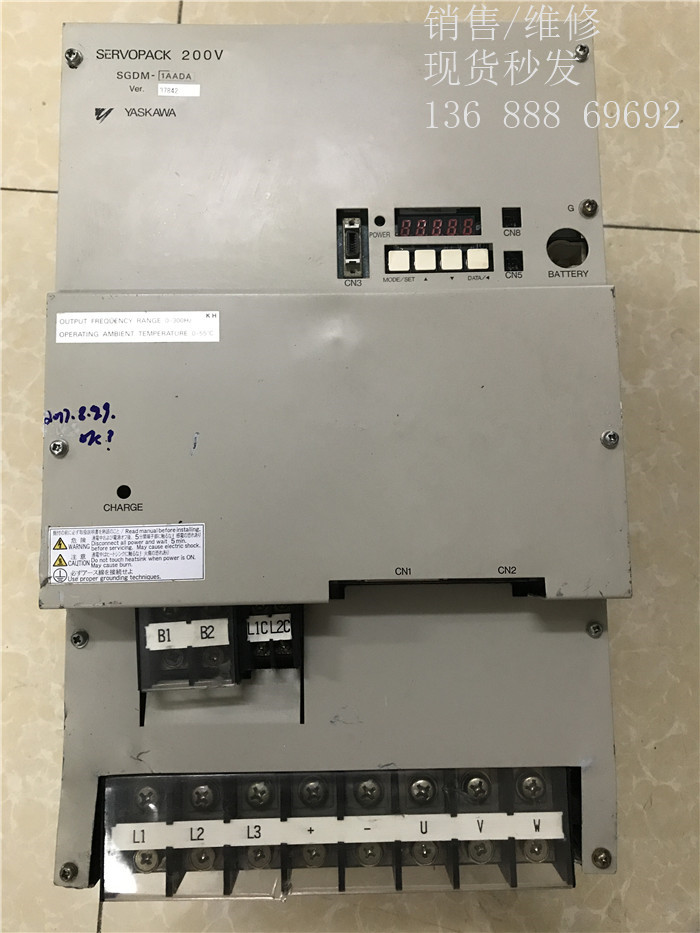 日本安川驱动器SGDM-1AADA销售维修11KW