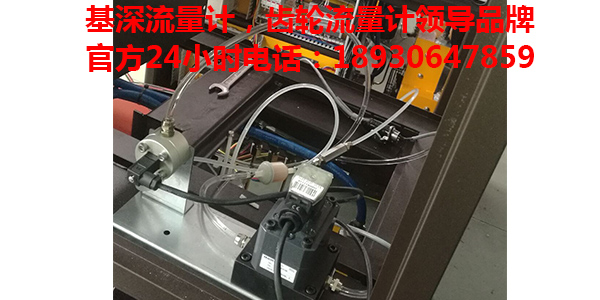 雙組份有機(jī)硅灌封膠齒輪流量計(jì)
