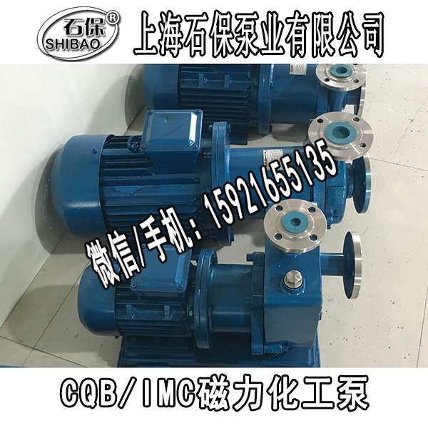 IMC100-80-125FT工程塑料磁力泵_直銷襯氟磁力泵