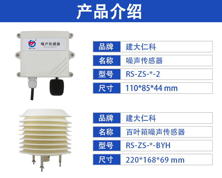 供应噪声变送器30-120dB模拟量输出