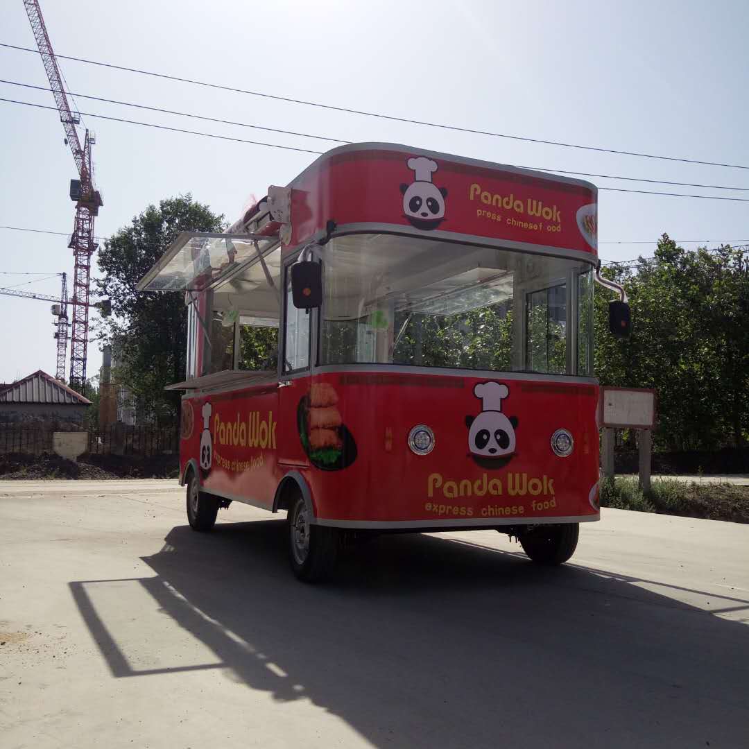 多功能电动商铺车