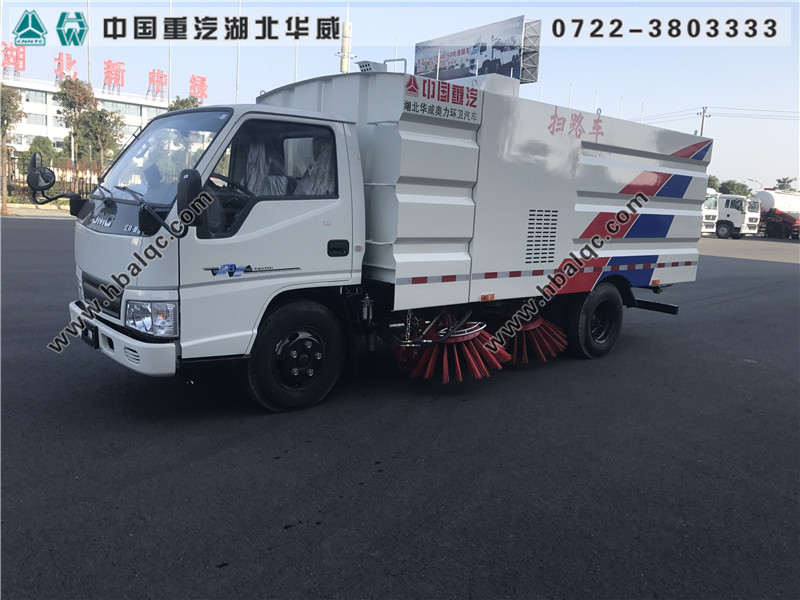 江铃新顺达公园垃圾扫地车_微型公路扫地车