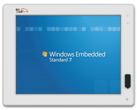 顺牛12寸工业显示器IFD-1201可选触摸屏