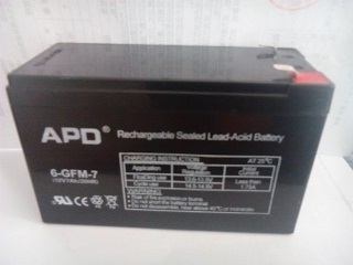 APD蓄电池6GFM7 12V7AH 报价格参数详情