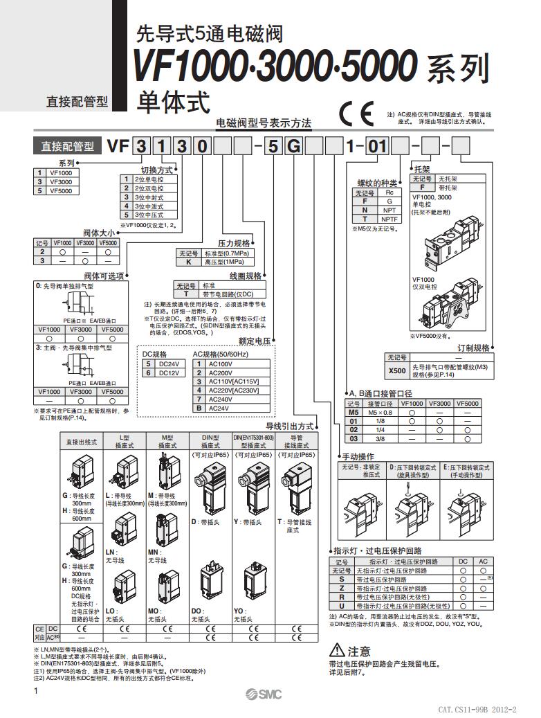 日本SMC现货快速报价VF5220-2G1-03