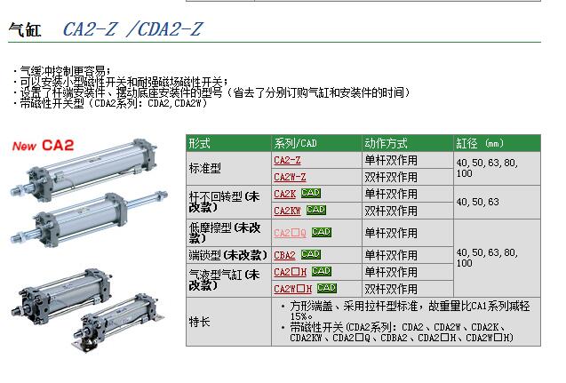 快速报价日本SMC型号CDA2B63-770