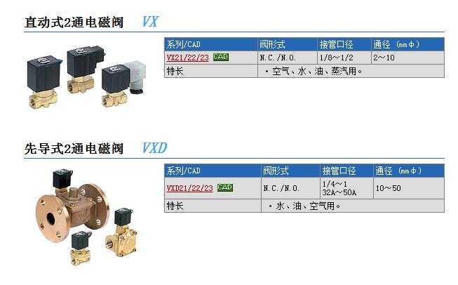 快速报价日本SMC型号VX213NA