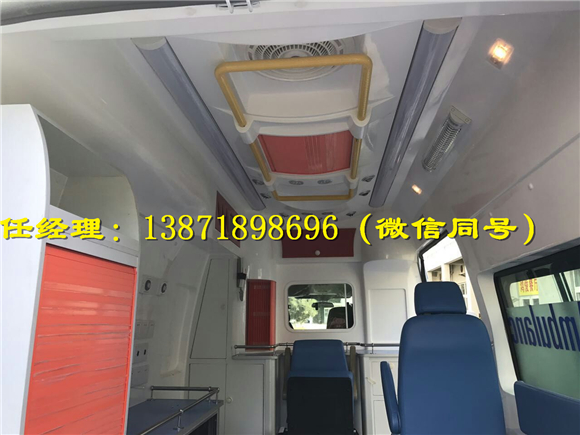 內江市江鈴福特全順120急救車（救援車）多少錢可以買到？