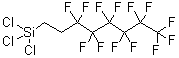 1H,1H,2H,2H-全氟辛基三氯硅烷結(jié)構(gòu)式_78560-45-9結(jié)構(gòu)式