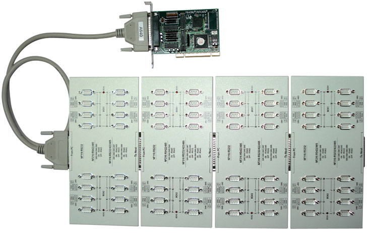  工业控制64口多串口卡