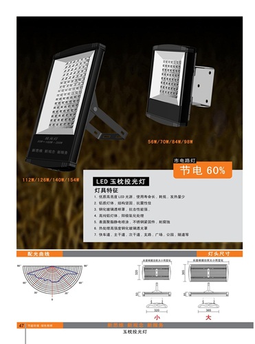 60W大功率LED灯具代理商、60W大功率LED灯壳代理商