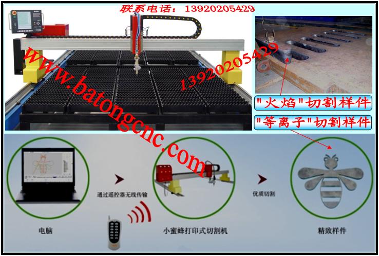 大連“小蜜蜂”牌打印式數(shù)控切割機(jī)