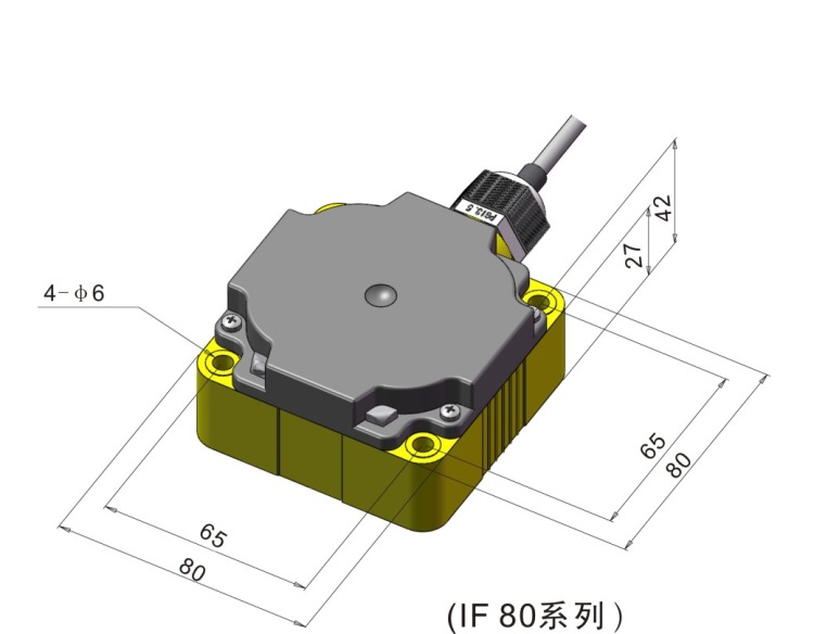 现货包邮IF80N-50-NF杰泰克G-TEK接近传感器IF80N-50-PF检测开关