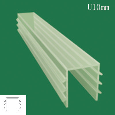 厂家直销【U型胶条】淋浴房胶条 浴室止水条
