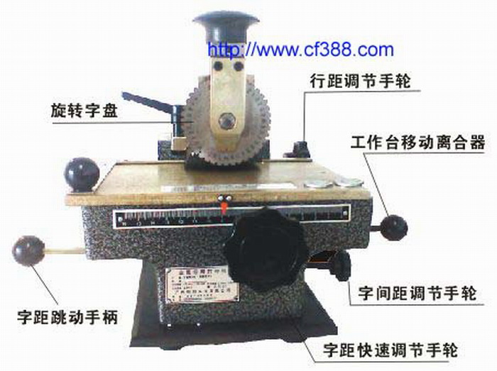  南宁标牌参数刻字机X6 金属标牌砸号机