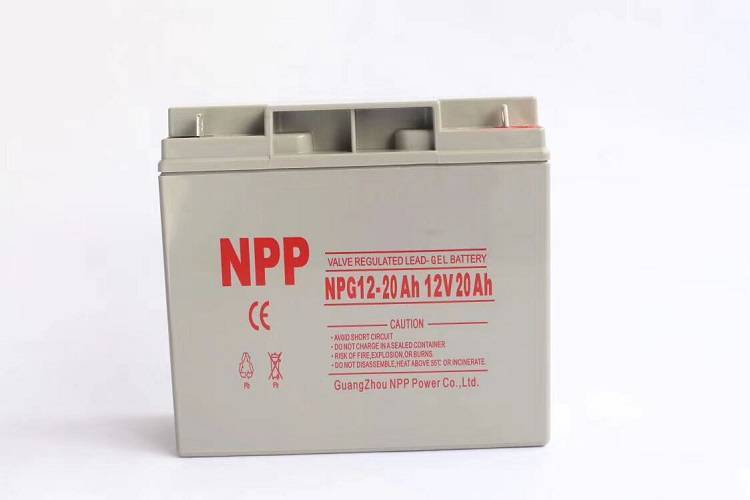 NPP蓄电池NPG12-20 12V20AH 耐普胶体免维护电池 UPS电源