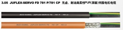 無鹵、超高柔性(屏蔽)伺服電機(jī)電纜0.6/1KV