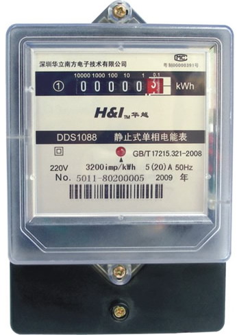 DDS1088單相電子式電能表