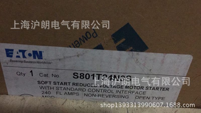 EATON/S801T24N3S/S801軟起動器 400V 110kW一臺現(xiàn)貨銷售