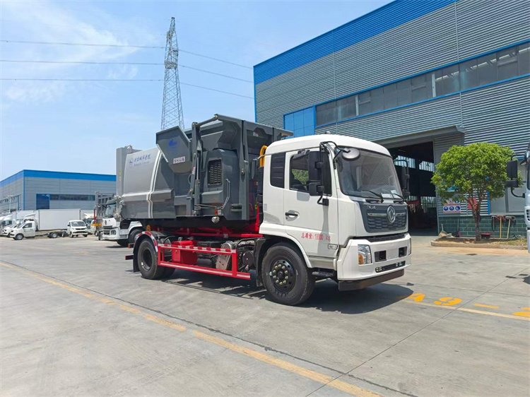 東風(fēng)天錦勾臂式垃圾車 全國(guó)送車上門 支持按揭