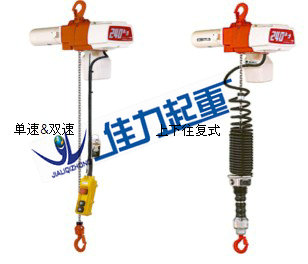 EH型電動(dòng)葫蘆，固定式環(huán)鏈電動(dòng)葫蘆，迷你環(huán)鏈電動(dòng)葫蘆，佳力起重