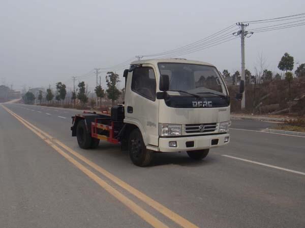 東風(fēng) 車廂可卸式垃圾車,勾臂式垃圾車,小型垃圾車JDF5041ZXXE5型車廂可卸式垃圾車   