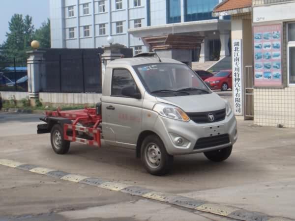 车厢可卸式垃圾车_勾臂式垃圾车,小型垃圾车JDF5031ZXXB5型车厢可卸式垃圾车      