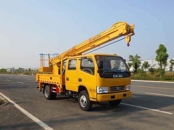 东风国五13米二节臂高空作业车	 JDF5050JGK13E5型高空作业车