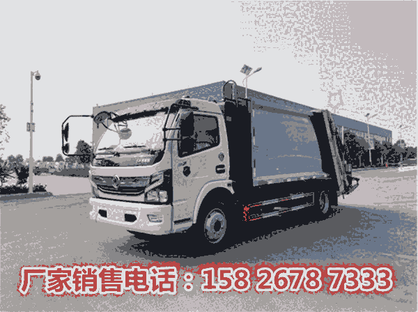 東風(fēng)凱普特K7國六8-9方壓縮式垃圾車圖片配置參數(shù)推薦