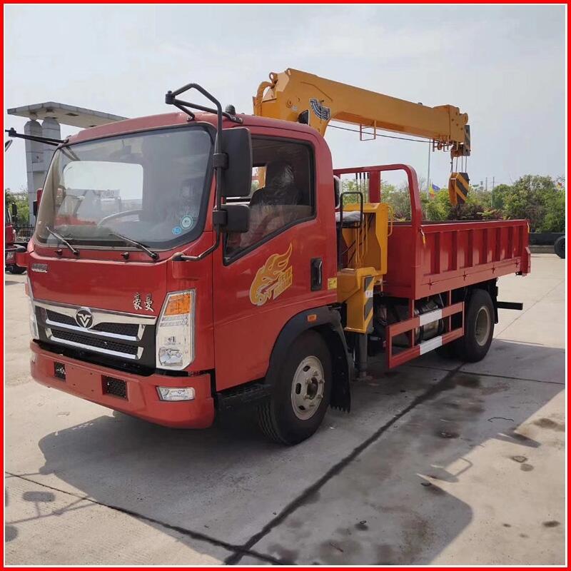 河間市直臂隨車起重運(yùn)輸車參數(shù)型號(hào) 五十鈴汽車吊配件