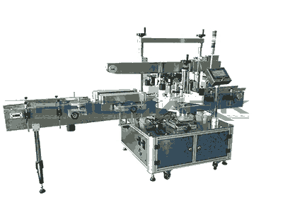 全自动双侧面贴标机 洗衣液扁瓶贴标机 洗手液扁瓶贴标机