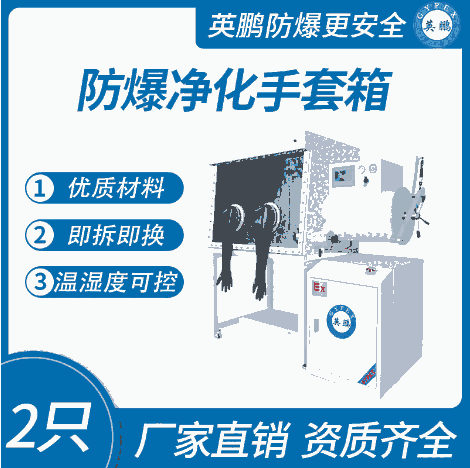 防爆净化手套箱单面2只