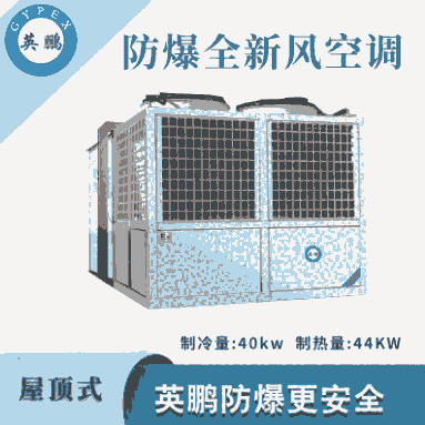 英鹏防爆全新风屋顶式空调机-40KW