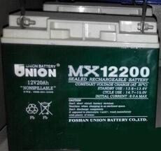 UNION友联蓄电池MX12800/12V80AH批发价格