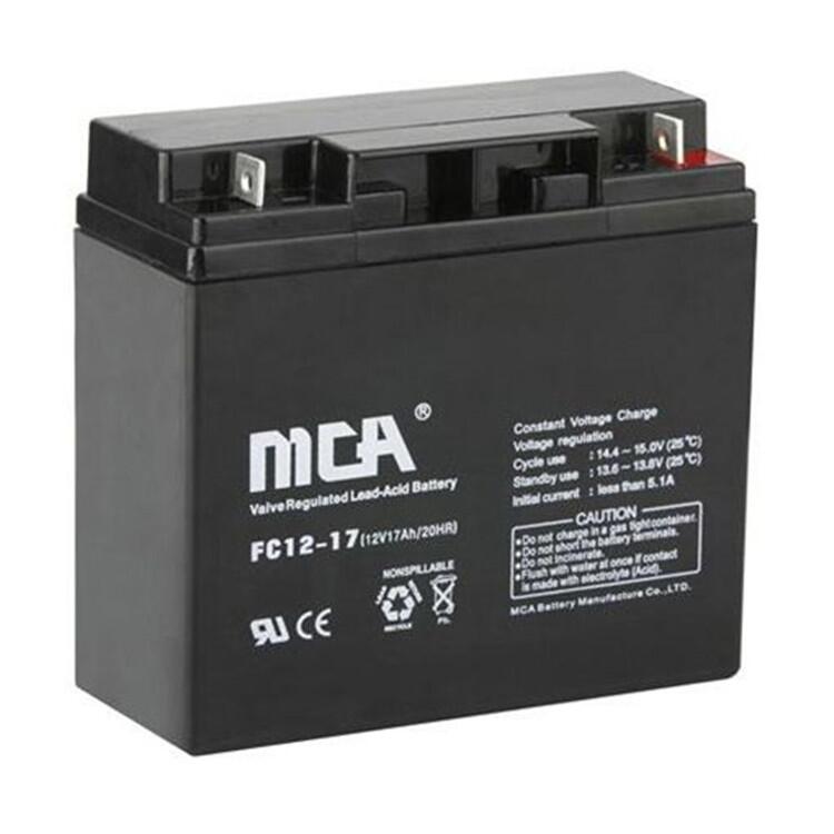 MCA蓄電池FC12-4012V40Ah閥控密封蓄電池