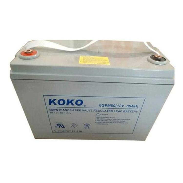 KOKO蓄電池6GFM100-1212V100Ah代理商