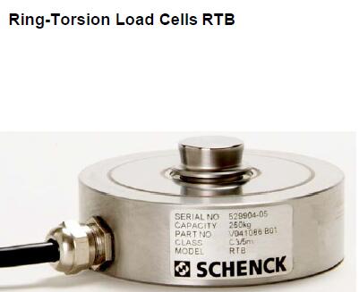 SCHENCK 环形应变片称重传感器RTB0.13TC3