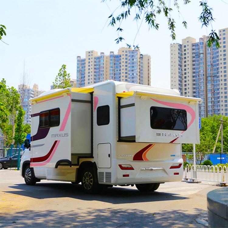 孝感市歐亞行上汽大通V90雙拓展C型旅居車價格