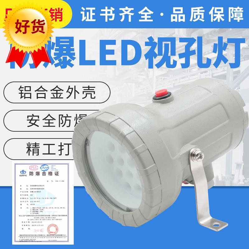 防爆视孔灯5W防爆LED视孔灯10W24v220v36V12V反应釜视镜灯