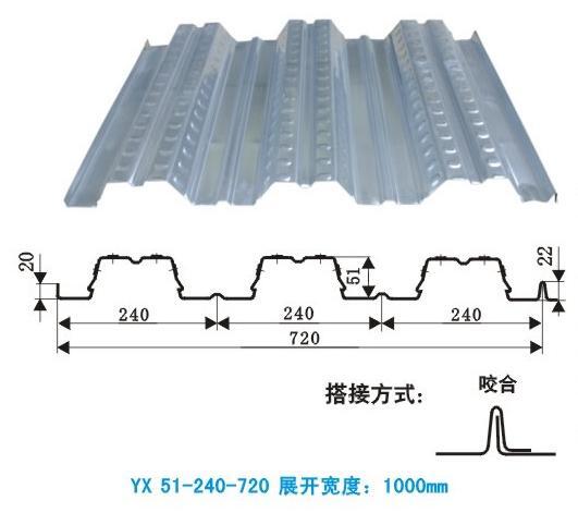 YX51-240-720樓承板價格 生產(chǎn)廠家 天津?qū)汄E遠大金屬材料有限公司