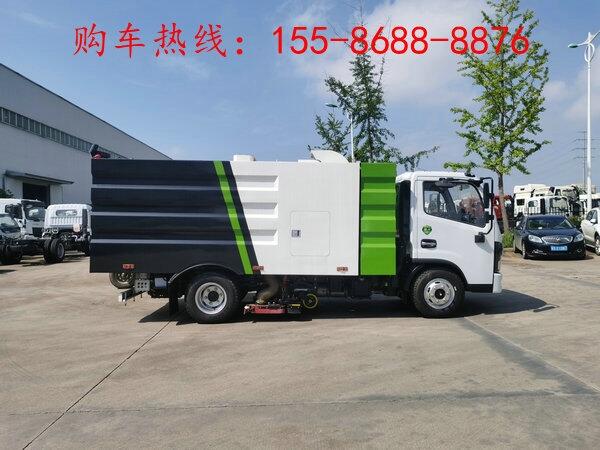 養(yǎng)護(hù)掃路車,東風(fēng)天錦干濕兩用掃路車