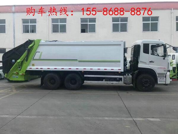 翻板壓縮垃圾車(chē),壓縮掛桶垃圾車(chē)