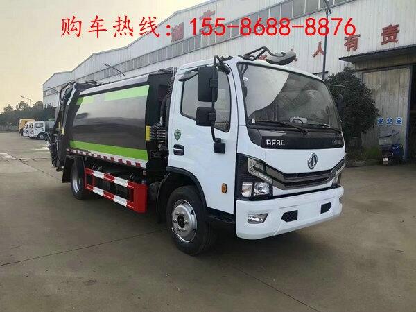 8t后裝壓縮式垃圾車,江淮5方壓縮垃圾車