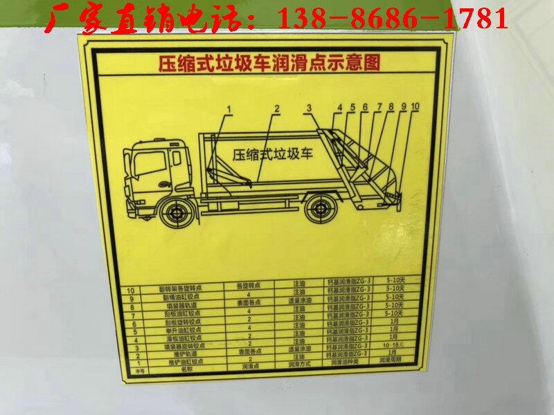 推薦：呂梁東風大多利卡8方高端配置垃圾車廠家定制價格