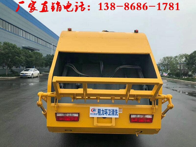 推薦：興安盟12立方小區(qū)垃圾車清理車廠家直銷多少錢