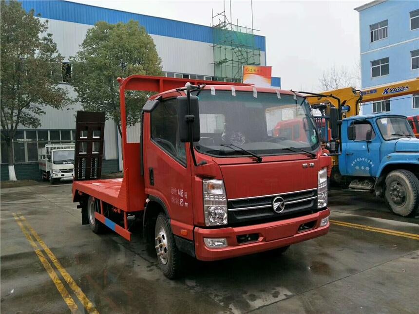 秦皇島市10噸平板運(yùn)輸車廠家_挖掘機(jī)平板運(yùn)輸車其他專用汽車