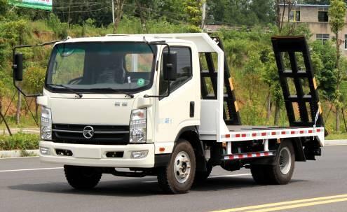 吉林市福田歐曼平板運輸車_東風小型平板運輸車廠家其他專用汽車